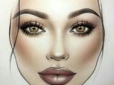 Drawing Of A Girl with Makeup 212 Best Face Charts Images Faces Makeup Face Charts Beauty Makeover