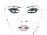 Drawing Of A Girl with Makeup 73 Best Makeup Sketches Images Makeup Inspo Mac Face Charts Mac
