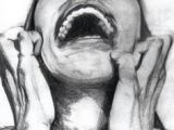 Drawing Of A Girl Yawning Art Drawing and Sad Image Pencil Sketches Arte Arte Oscuro