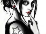 Drawing Of A Gothic Girl 284 Best Gothic Art Images Gothic Fairy Illustrations Drawings