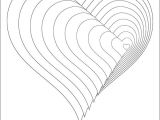 Drawing Of A Heart In 3d 3d Malvorlage Mit Herzen Templates Pinterest Herz Malen