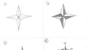 Drawing Of A Rose Compass Creators Joy How to Draw A Compass Rose Wall Decor Drawings