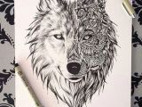 Drawing Of A Wolf Head Beautiful Wolf Drawing as A Tattoo Always Ink Tattoos Wolf