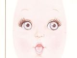 Drawing Of Doll Eyes Doll Face Transfers Pattern Doll Face Pattern A A A A A A Pinterest