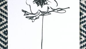 Drawing Of Flower Shop Floral Print Anemone Flower Print Floral Illustration Flower