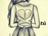 Drawing Of Girl From the Back Cute Backside Girl Drawing Art Pinterest Drawings Art