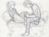 Drawing Of Girl Sitting No No Let Me Take Care Of You You Re Always Taking Care Of Me and