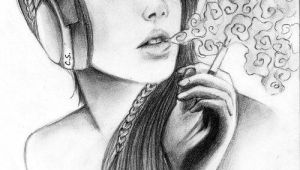 Drawing Of Girl Smoking Weed Pin On Tattoo Weed Girl Smoking Drawing