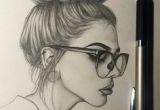 Drawing Of Girl with Messy Bun 722 Best Drawing Of Girl Images