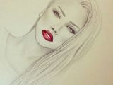 Drawing Of Red Eye Photography Pretty Drawing Art Red Girl Cute Black and White Fashion
