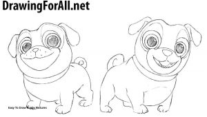 Drawing Puppy Dog Eyes Easy to Draw Puppy Pictures How to Draw Puppy Dog Pals Pinterest
