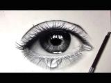 Drawing Realistic Eye Tutorial Tutorial How to Draw Shade A Realistic Eye and Teardrop with