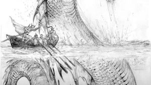 Drawing Sea Dragons Palladium Fantasy Jormund Serpent by Chuckwalton Deviantart Com On