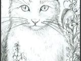 Drawing the Face Of A Cat Loki In the Garden Kolorowanki Antystresowe Pinterest Cat