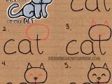 Drawing W Words How to Draw A Cat From the Word Cat Easy Drawing Tutorial for Kids