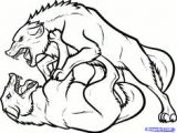 Drawing Wolves Fighting 22 Best Wolf Line Art Images Art Coloring Pages Design Tattoos