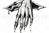 Drawings Of Creepy Hands This Highly Detailed Black Tattoo Has An Amazingly 3d Effect and