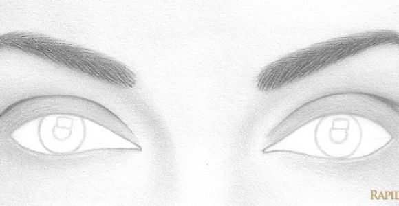 Drawings Of Eyes Easy Step by Step How to Draw A Pair Of Realistic Eyes Rapidfireart