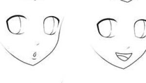 Drawings Of Eyes with Expression Anime Style Heads Drawing Not Mine Madambabeartsycraftsy In