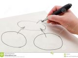 Drawings Of Hands Writing the Hand with A Pen Drawing Chart Stock Image Image Of isolated