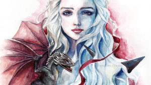 Drawings Of Mother Of Dragons Mother Of Dragons by Margaret Morales Game Of Thrones Artist