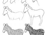 Easy Cartoon Zebra Drawing 45 Best Zebra Drawing Images Zebra Art Zebra Drawing Zebra Painting