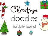 Easy Cute Christmas Drawings Easy Christmas Doodles 10 Cute Christmassy Bullet Journal