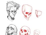 Easy Drawing Using Shapes Face Tutorial Drawing Sketch the Face In 2018 Pinterest