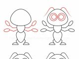 Easy Drawing Using Shapes How to Draw An Ant In 2019 Napkin Art Ideas Ca Mo Dibujar