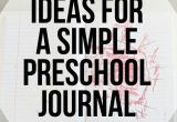 Easy Drawings for 3 Year Olds Ideas for A Simple Preschool Journal for 3 Year Olds Journals
