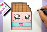 Easy Drawings Kawaii Nutella How to Draw Cute Chocolate Bar with A Love Heart Super Easy Youtube