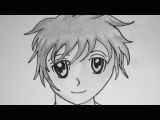 Easy Drawings Of Boys Easy Drawing Anime Boy