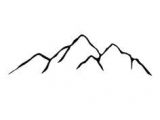 Easy Drawings Of Mountains Simple Mountain Line Drawing Small Mountain Tattoo
