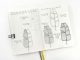 Easy Leaf Drawing How to Draw Banana Leaf Bullet Journal Leaves Bullet