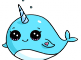 Easy Narwhal Drawing Narwhal Cartoon Yahoo Image Search Results Cute Kawaii