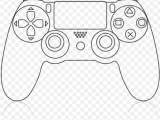 Easy Ps4 Controller Drawing Drawn Controller Ps1 Ps4 Controller Drawing Easy Png Image