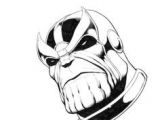 Easy Thanos Drawing 19 Best Lineart Thanos Images Marvel Comic Books Art Art