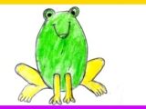 Easy Way to Draw A Frog Pin by Eakta On Drawings Art Frog Drawing Drawing