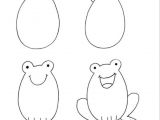 Easy Way to Draw A Frog Pin by Virginie Haemmerli On Kids Corner Arts Crafts