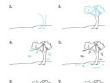 Easy Way to Draw A Tree How to Draw Fall Scenery Really Easy Drawing Tutorial
