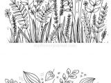 Easy Wildflower Drawing Botanical Line Drawings and Doodles Easy Doodle Art