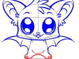 Forest Animals Drawing How to Draw A Cute Bat Step by Step forest Animals