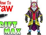 Fortnite Characters to Draw Easy How to Draw Drift Fully Upgraded fortnite