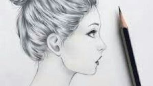 Girl Drawing Side View Easy Side View Of A Girl Drawing References In 2019 Pinterest