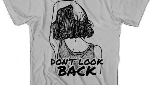 Girl In Shirt Drawing Dont Look Back Fearless Girl Draw Men S Women S T Shirt Size