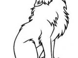 How to Draw A Cute Wolf Easy Wolf Outline to Be Zentangled Animal Drawings Howling