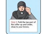 How to Draw A Ninja Easy How to Make A Ninja Mask Out Of A T Shirt In Just 5 Easy