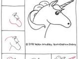 How to Draw A Unicorn Emoji Step by Step Easy Unicorn Drawing