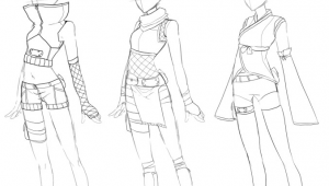 How to Draw Anime Girl Clothes Pin On Drawings