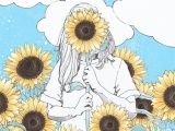 How to Draw Easy Sunflower You are My Sunshine Print Sunflower Illustration